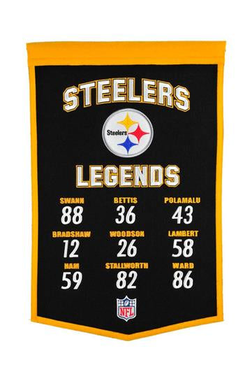 Pittsburgh Steelers Legends Banner