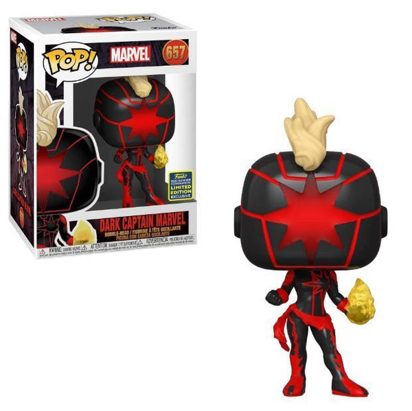 Dark Captain Marvel 657 - Marvel - Funko Pop