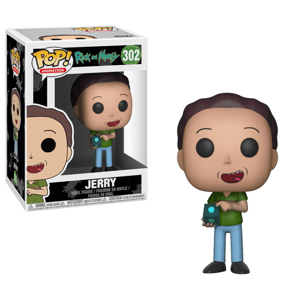 Jerry 302 - Rick and Morty - Funko Pop