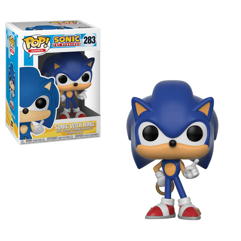 Sonic WIth Ring 283 - Sonic the Hedgehog - Funko Pop