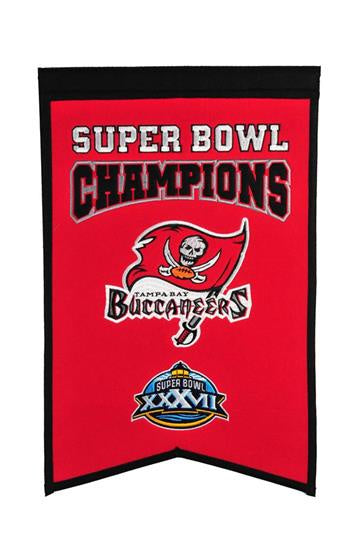 Tampa Bay Buccaneers Super Bowl Champions Banner
