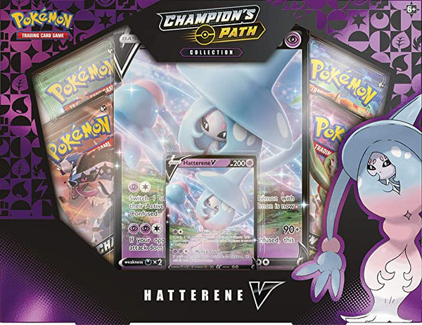 Pokemon Hatterene V Box (Champions Path Collection)